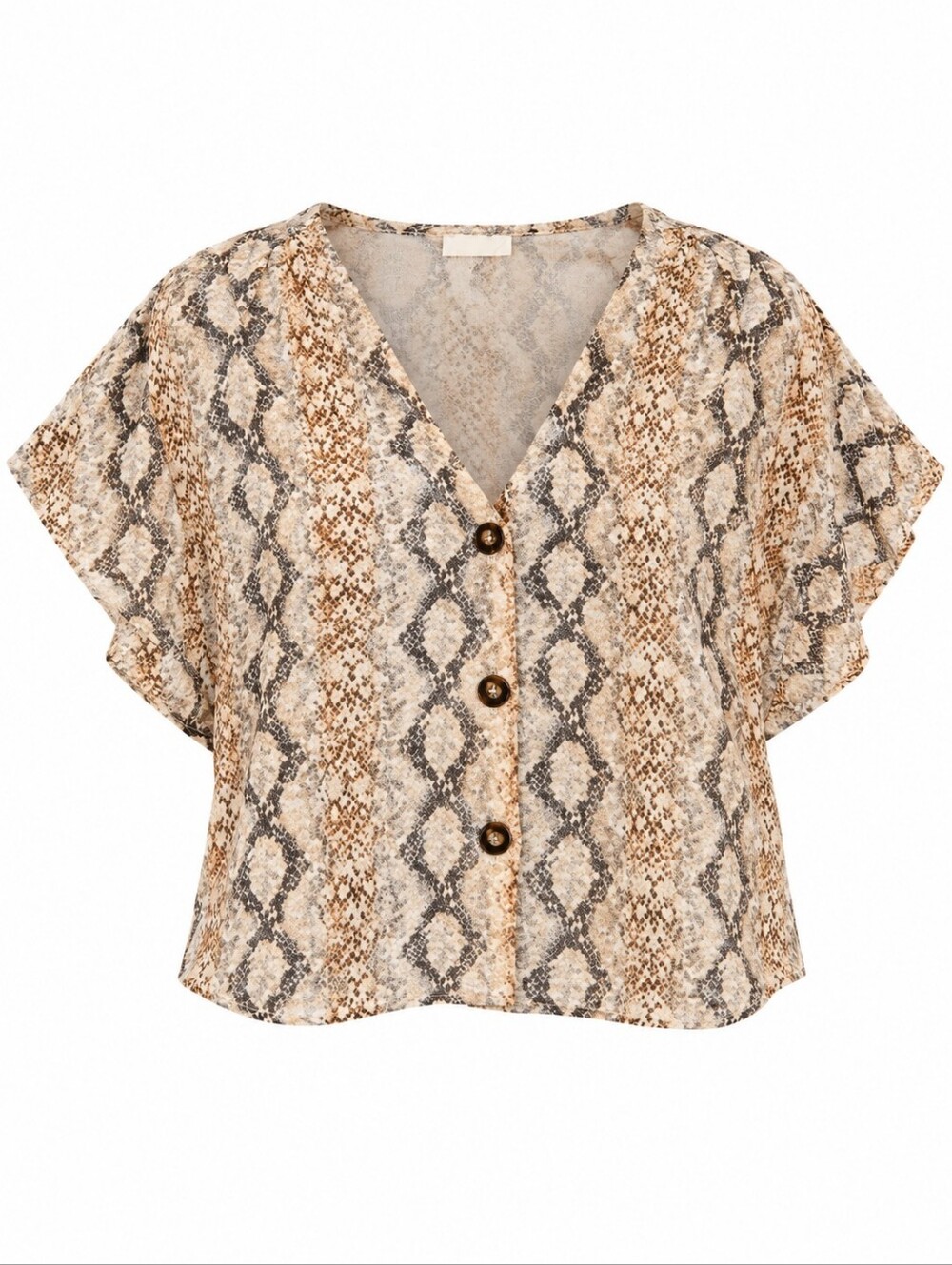 Animal Print Blouse